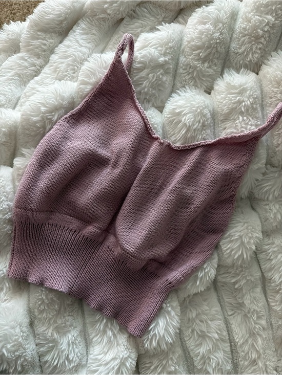 Impressions Tops - Impressions Lilac Knit Tank Top